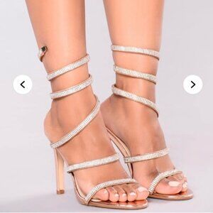 Rose Gold Heels - Womens Size 9